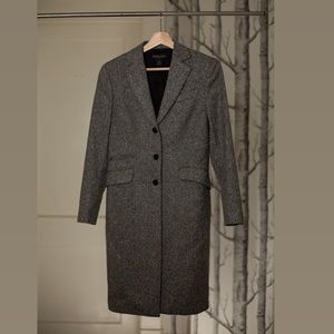 Brooks Brothers 100% wool gray coat